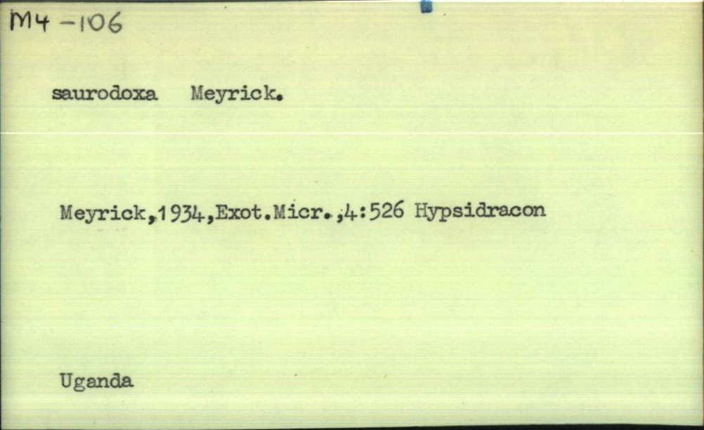 front of card